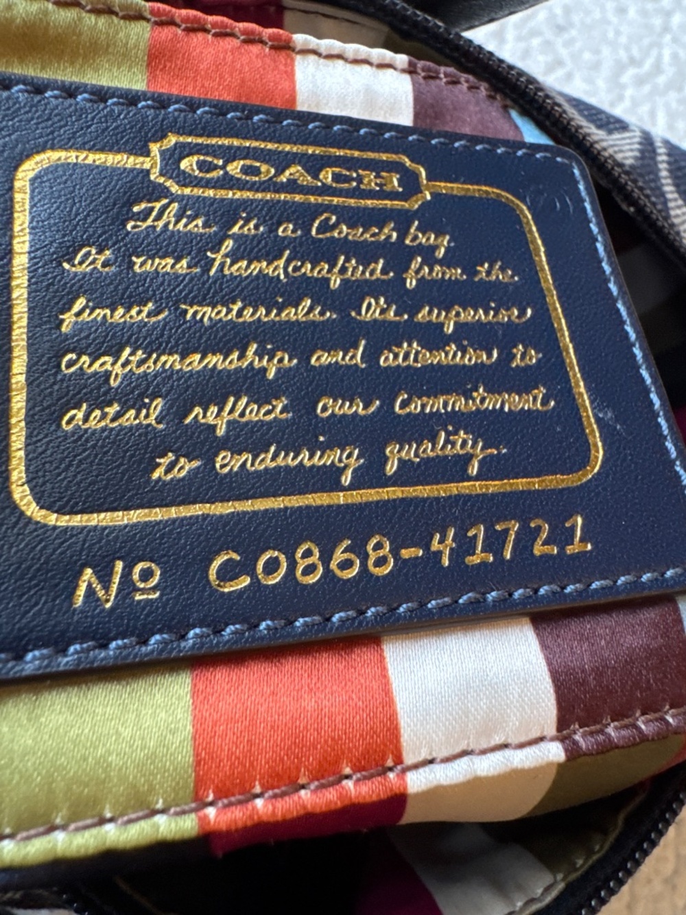 Coach handbag - Picture 9 of 9